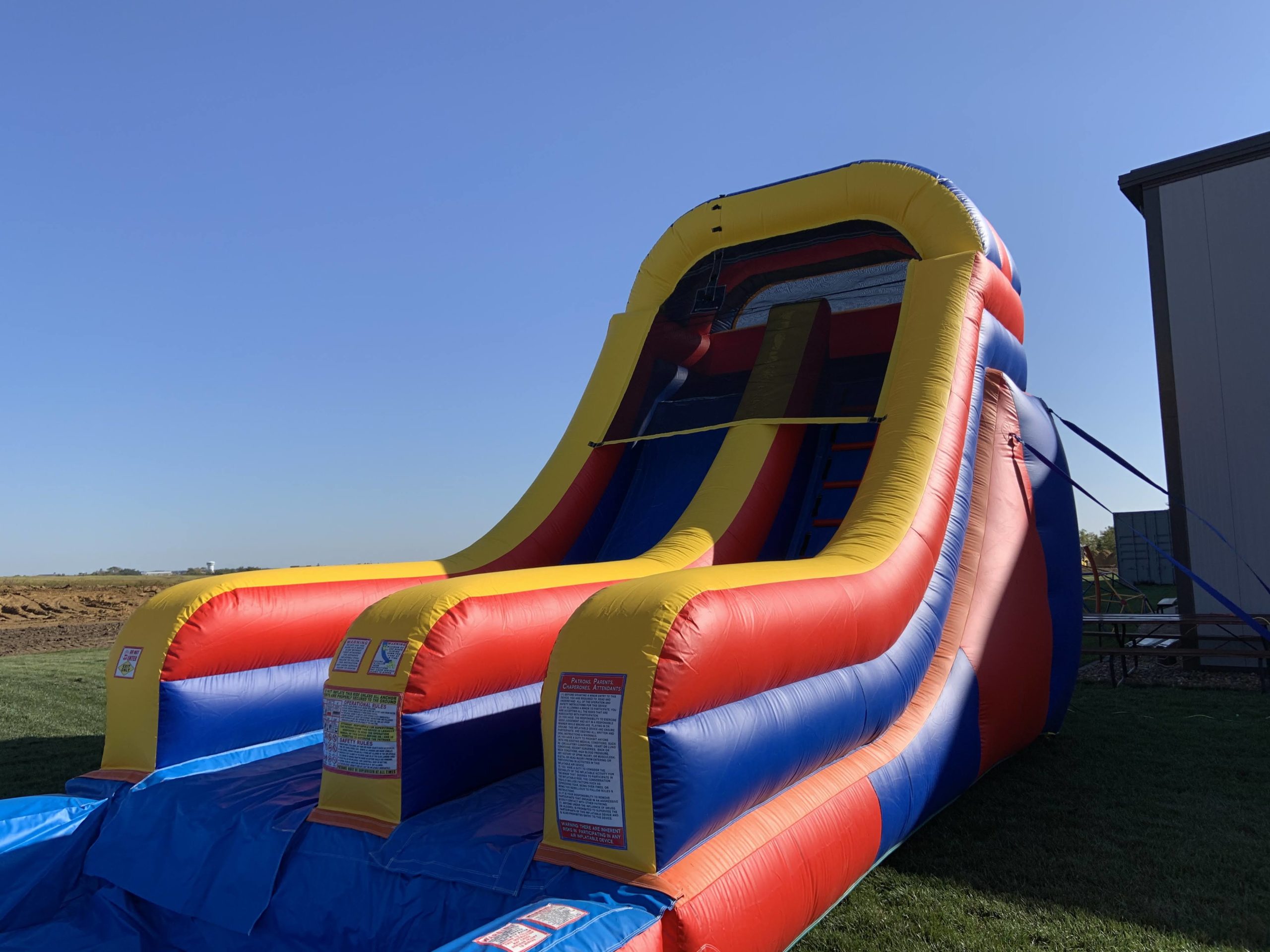 16 Foot Arch Waterslide Inflatable Bounce House