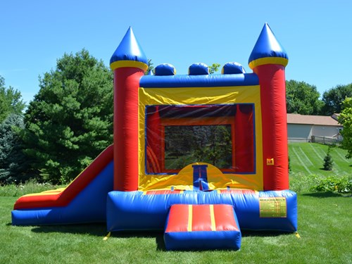 Combo With Double Slide Inflatable Bounce House