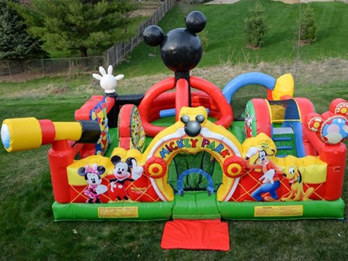 Mickey Park Inflatable Bounce House