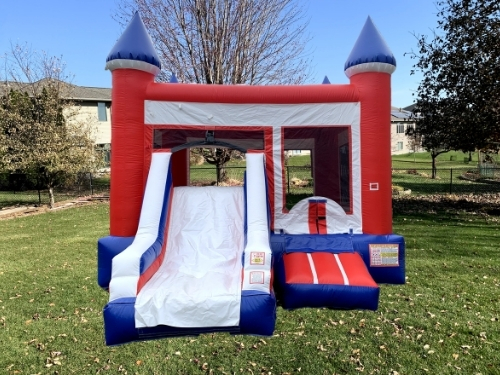 Patriot Combo Inflatable Bounce House