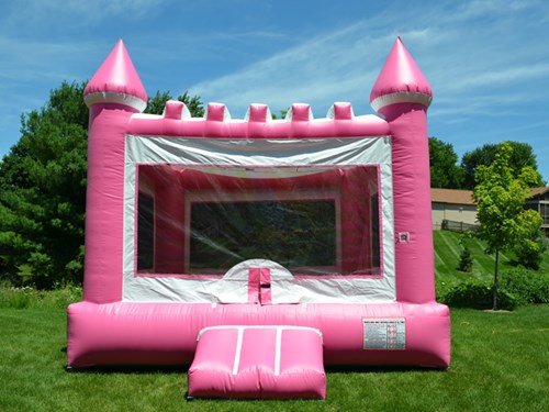Pretty In Pink Inflatable Bounce House