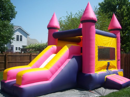 Princess Combo Inflatable Bounce House